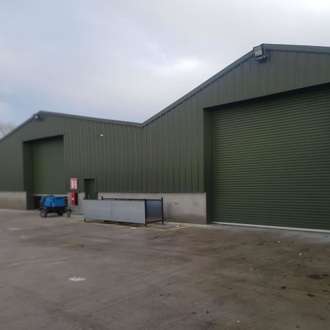 Industrial roller door