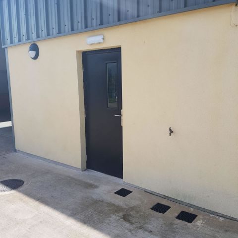 Steel door