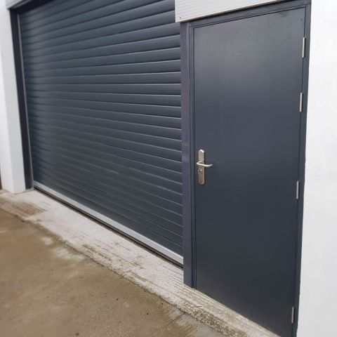 Steel door