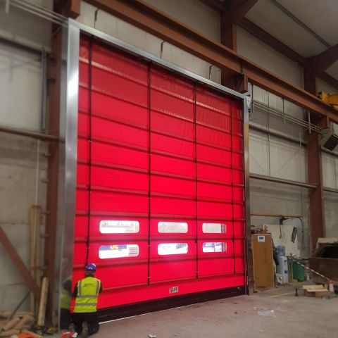 Rapid roll door