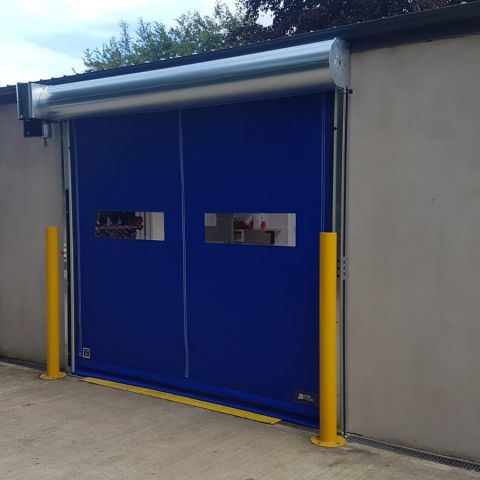 Rapid roll door