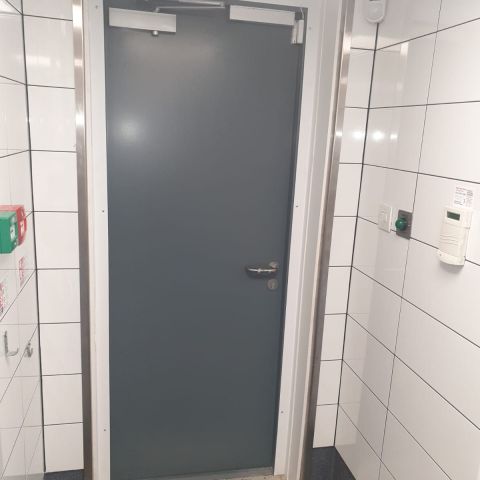 Steel door