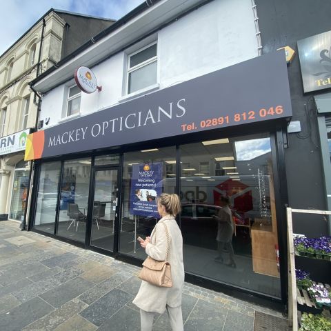 Mackey Opticians shop front