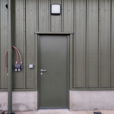 Steel door