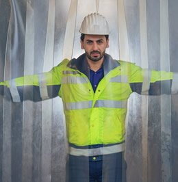 PVC curtain doors